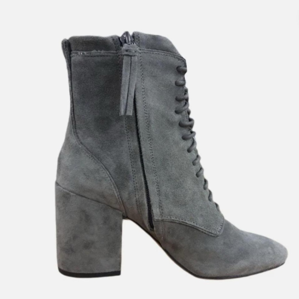 Rebecca Minkoff Charcoal Suede Ankle Booties